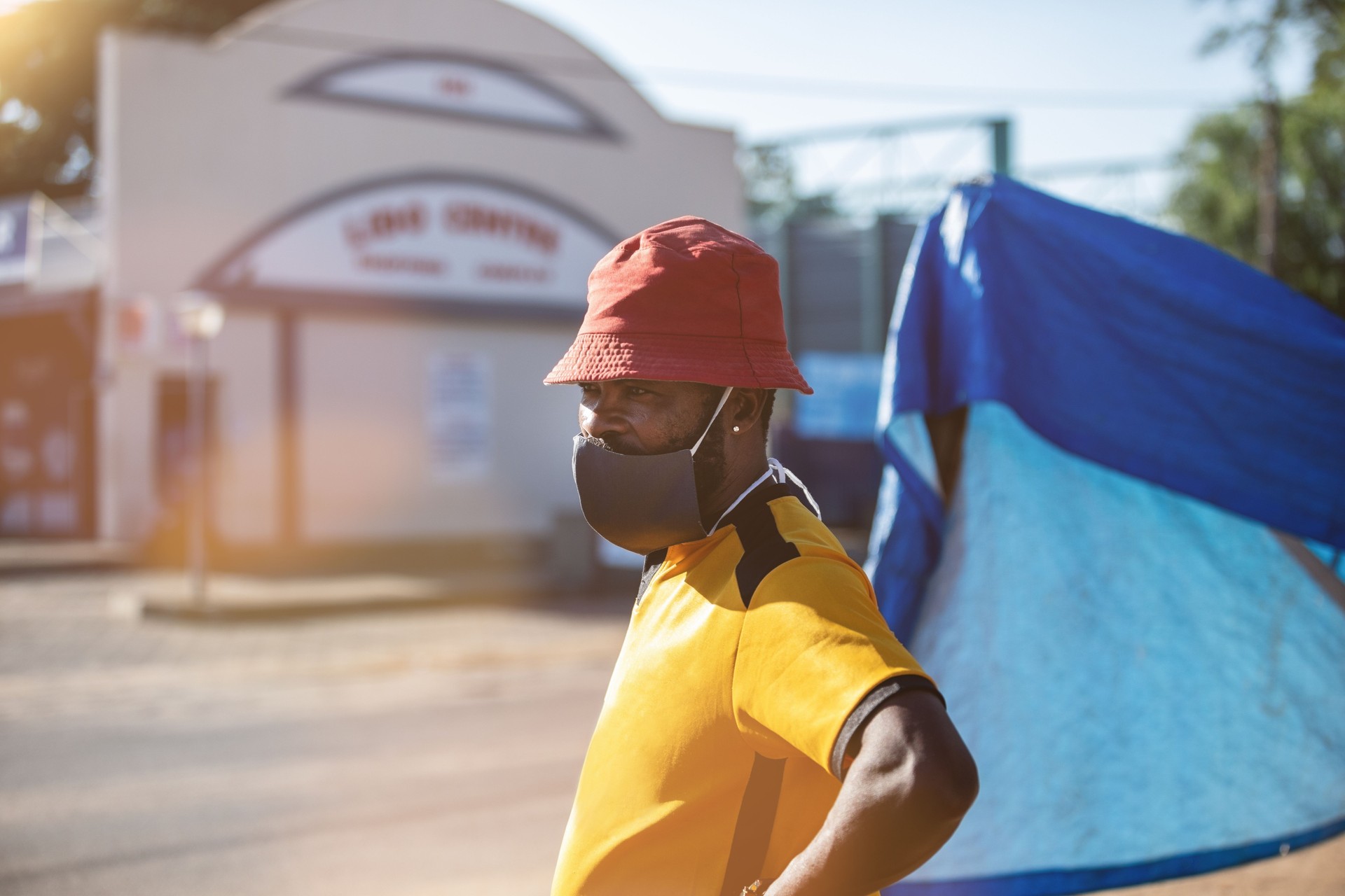 African man portrait